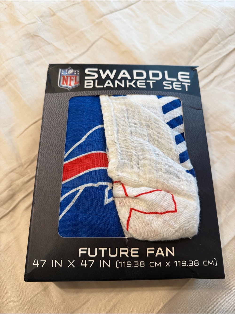 NFL Buffalo bills swaddle blanket set brand new